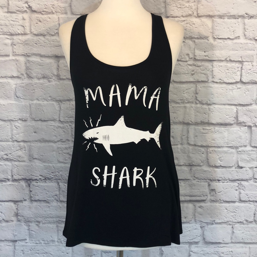 *ONE Left Bear Dance | Mama Shark Graphic Tank Top - Picture 2 of 8
